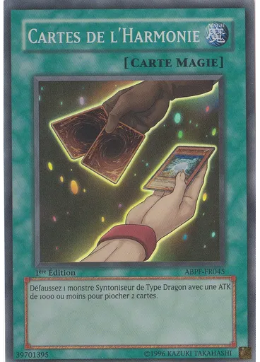 Cartes de l'Harmonie