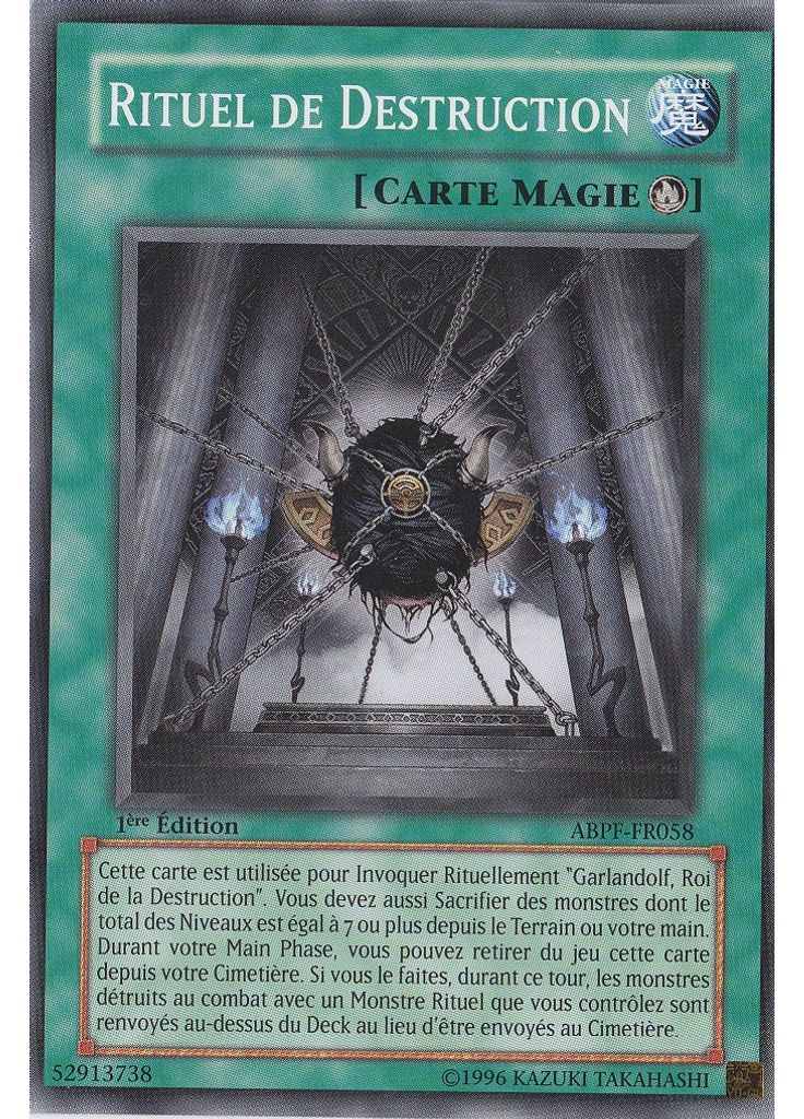 Rituel de Destruction