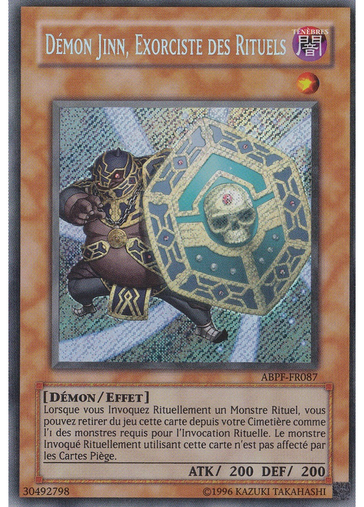 Démon Jinn, Exorciste des Rituels (Secret Rare Unlimited)