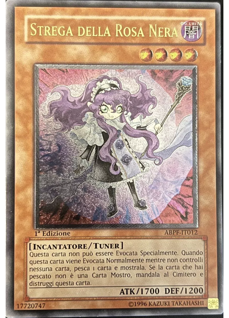 Strega della Rosa Nera (Ultimate Rare 1st Edition)