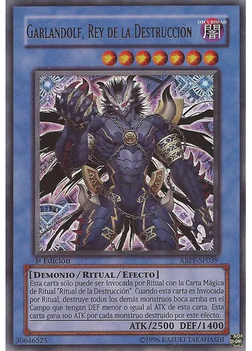 Garlandolf, Rey de la Destrucción