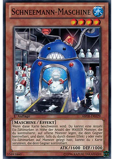 Schneemann-Maschine