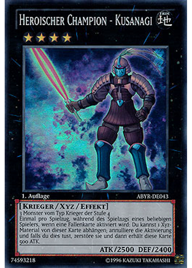 Heroischer Champion - Kusanagi