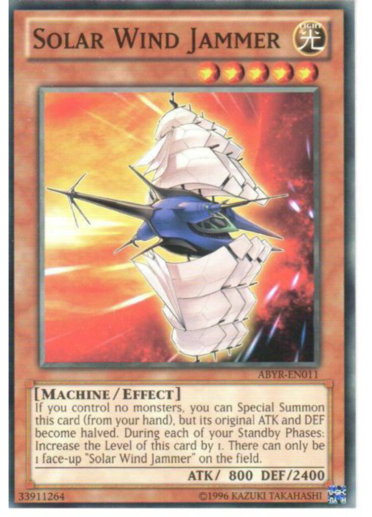 Solar Wind Jammer (Common Unlimited)