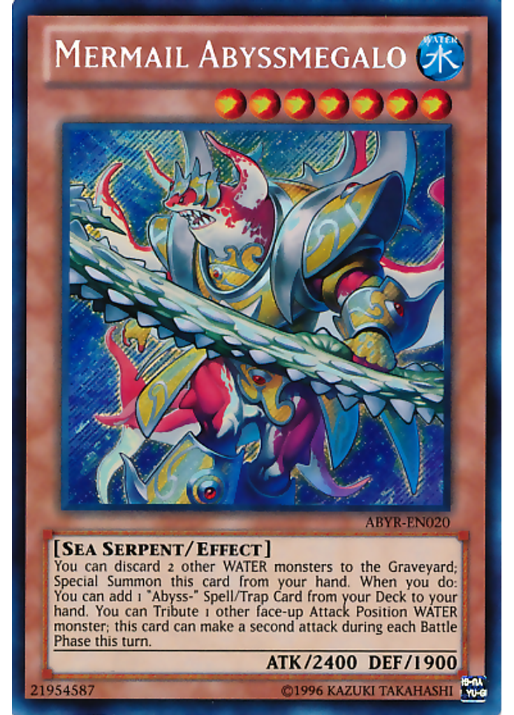 Mermail Abyssmegalo (Secret Rare Unlimited)