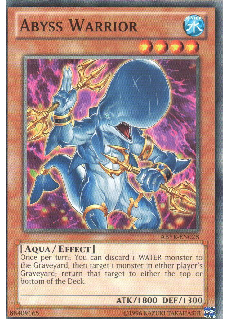 Abyss Warrior (Common Unlimited)