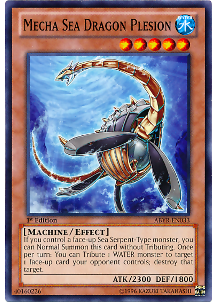 Mecha Sea Dragon Plesion