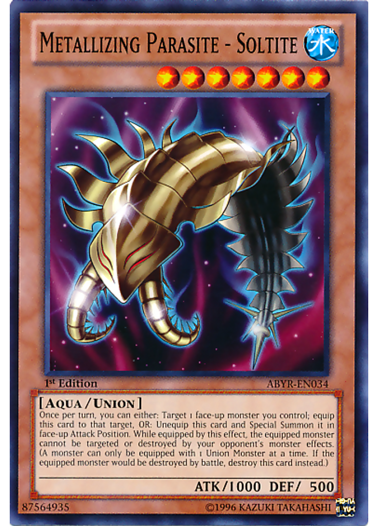 Metallizing Parasite - Soltite