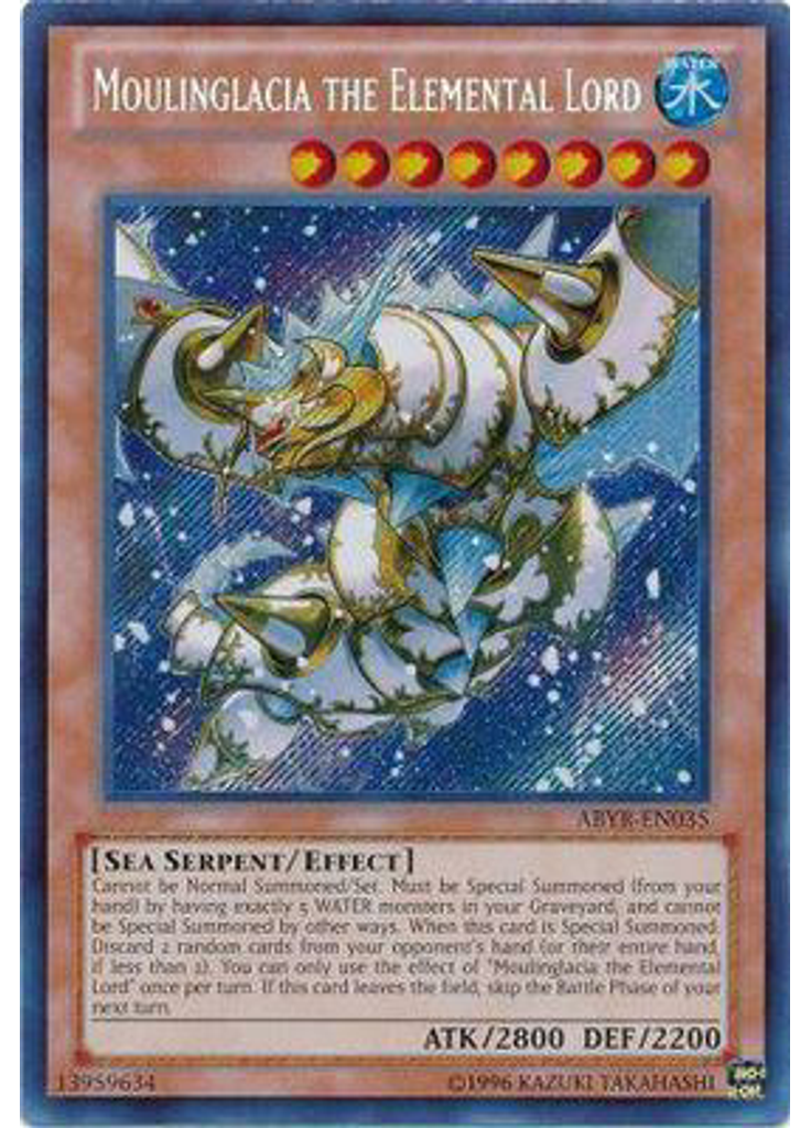 Moulinglacia the Elemental Lord (Secret Rare Unlimited)