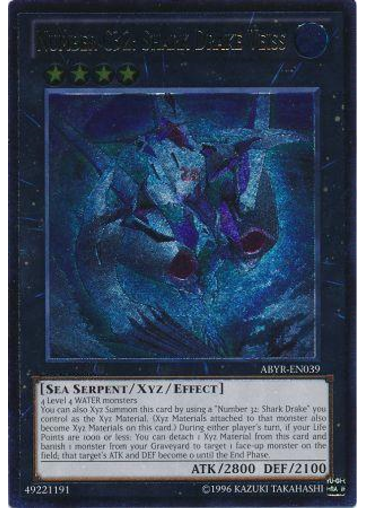 Number C32: Shark Drake Veiss (Ultimate Rare Unlimited)