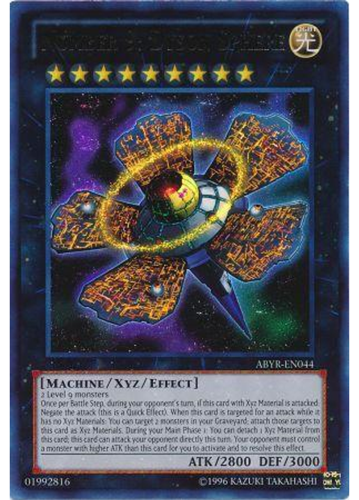 Number 9: Dyson Sphere (Ultra Rare Unlimited)