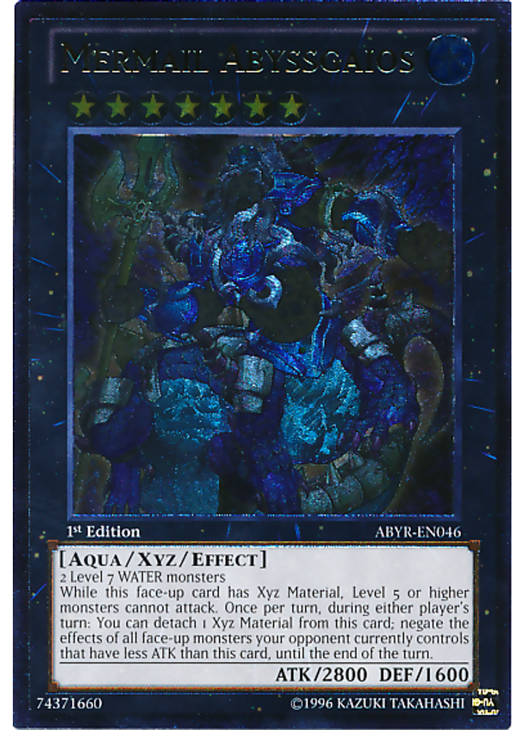Mermail Abyssgaios (Ultimate Rare 1st Edition)