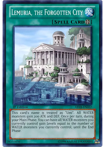 Lemuria, the Forgotten City