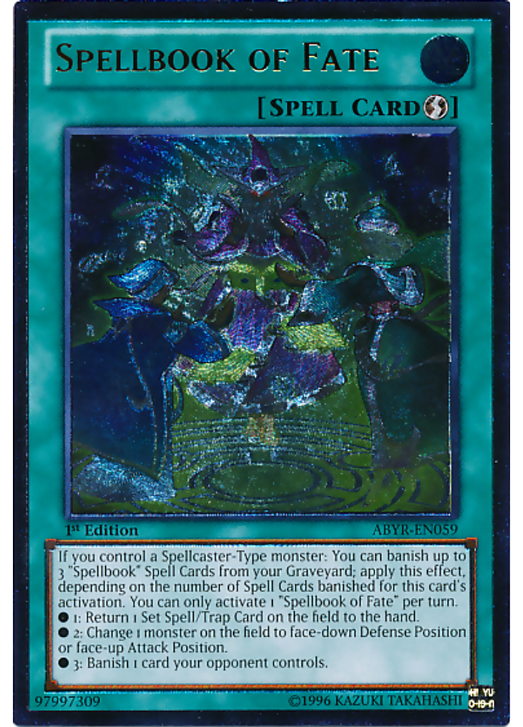 Spellbook of Fate (Ultimate Rare 1st Edition)