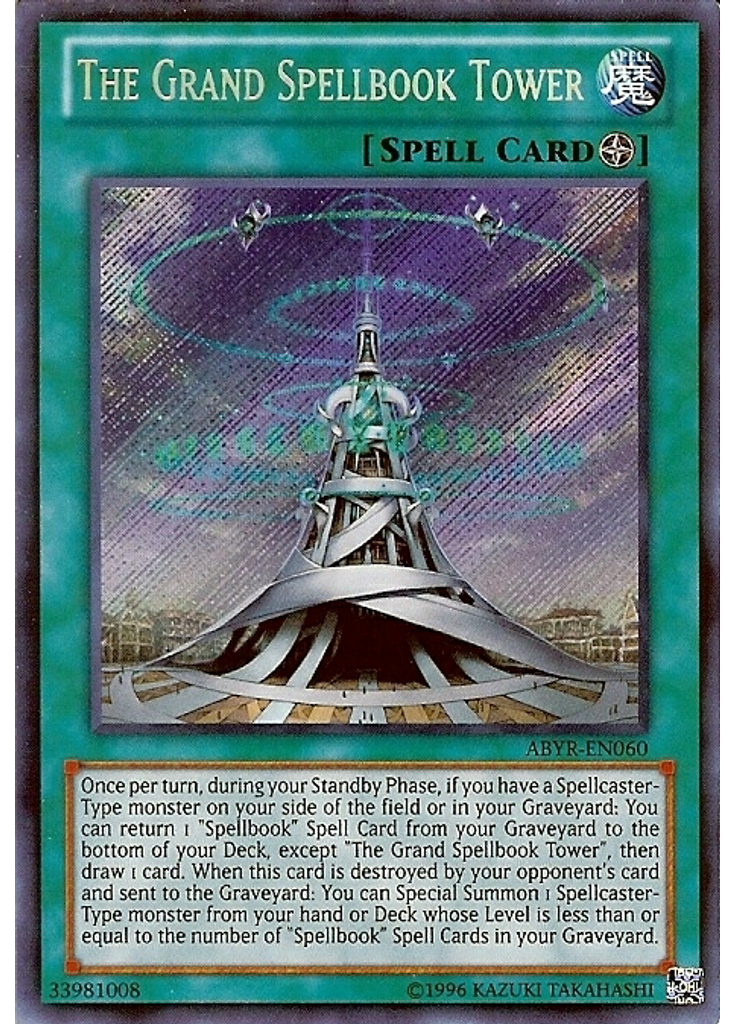 The Grand Spellbook Tower (Secret Rare Unlimited)