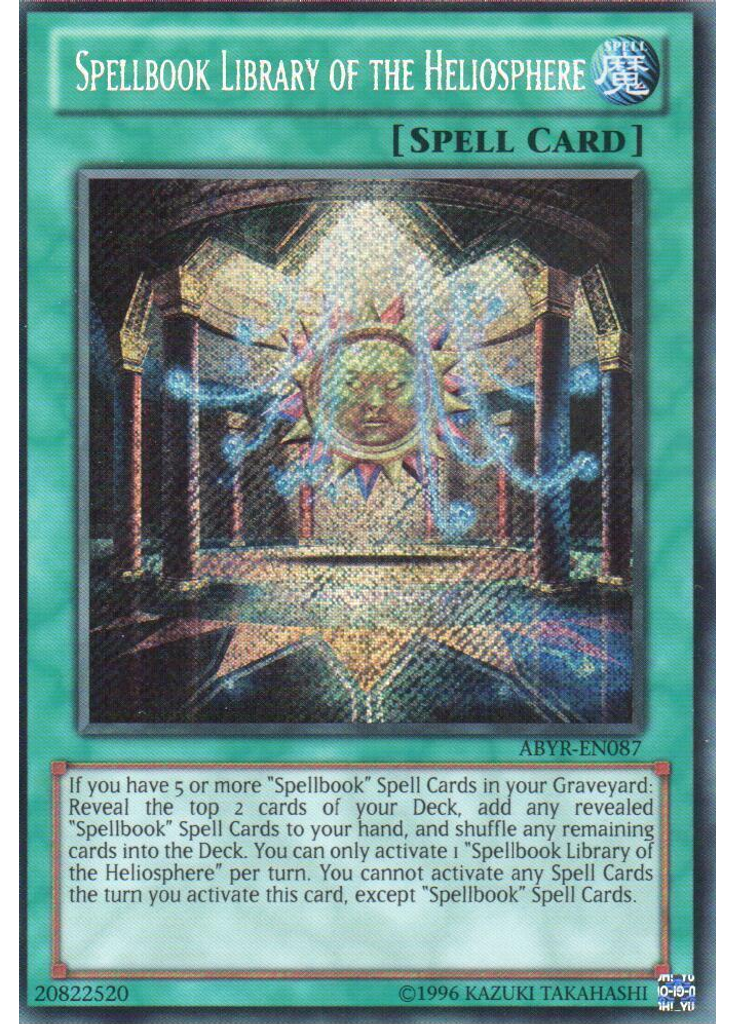 Spellbook Library of the Heliosphere (Secret Rare Unlimited)