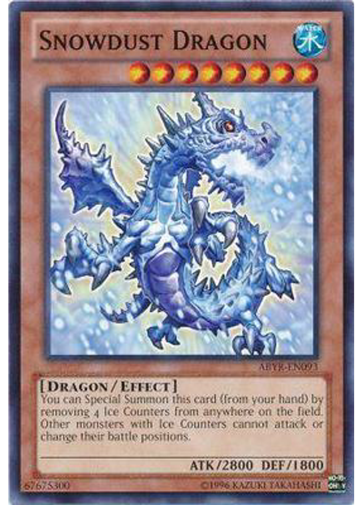Snowdust Dragon (Common Unlimited)