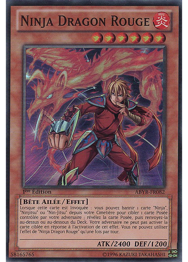 Ninja Dragon Rouge