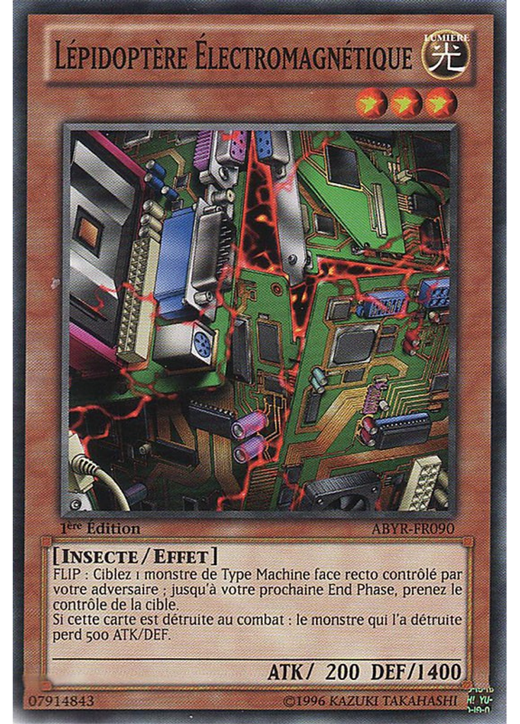 Lépidoptère Électromagnétique