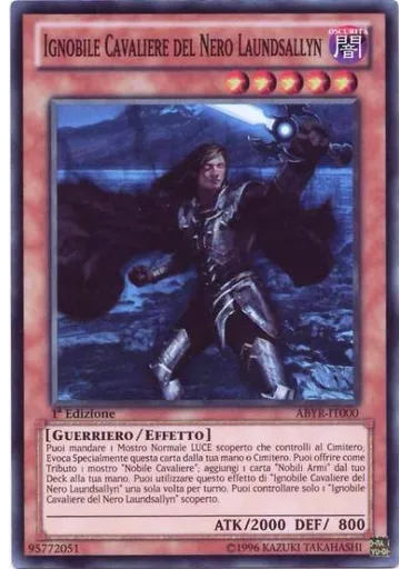 Ignobile Cavaliere del Nero Laundsallyn