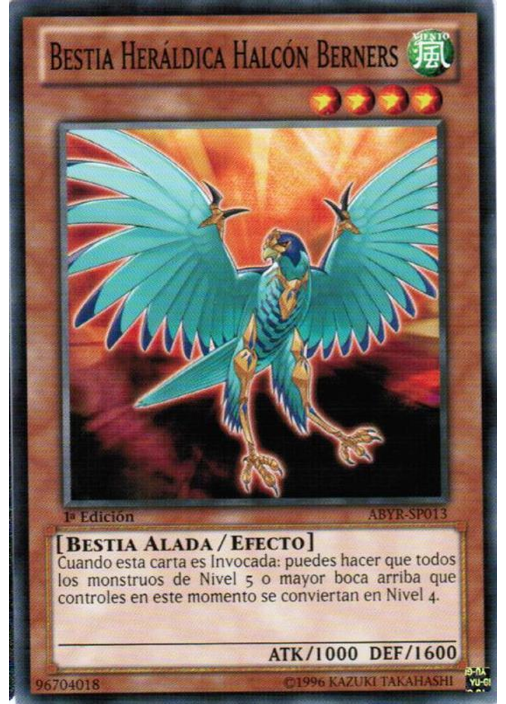 Bestia Heráldica Halcón Berners