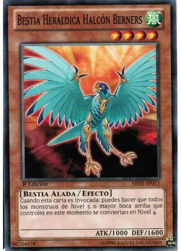 Bestia Heráldica Halcón Berners