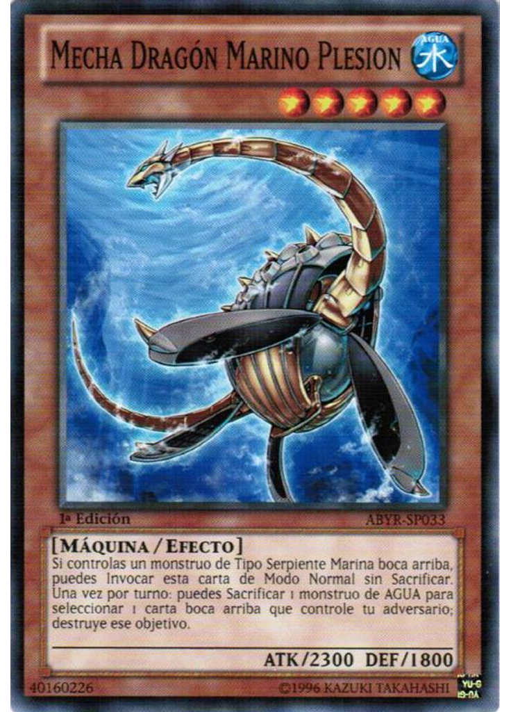 Mecha Dragón Marino Plesion