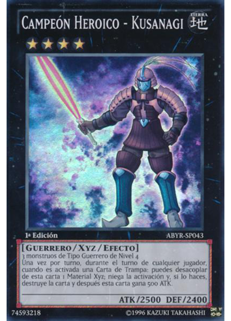 Campeón Heroico - Kusanagi