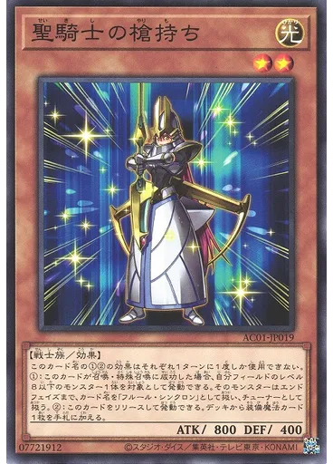 聖騎士の槍持ち