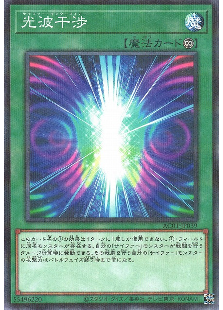 光波干渉 (Normal Parallel Rare)