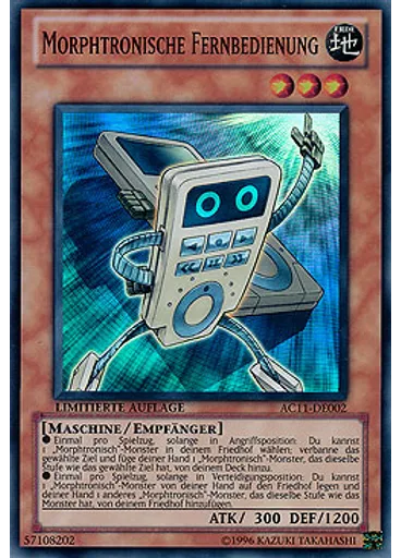 Morphtronische Fernbedienung