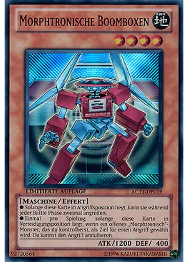 Morphtronische Boomboxen