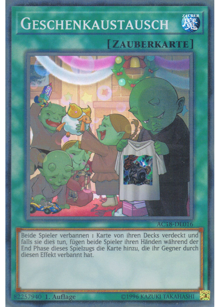 Geschenkaustausch