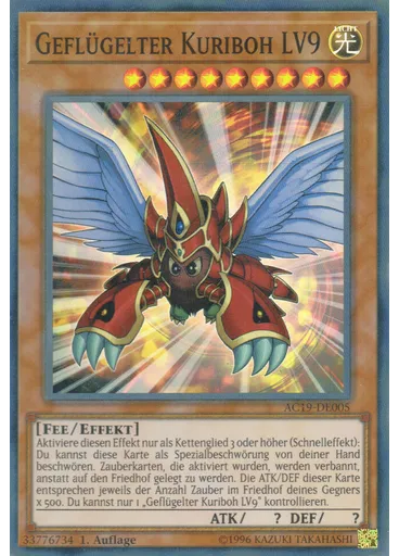 Geflügelter Kuriboh LV9