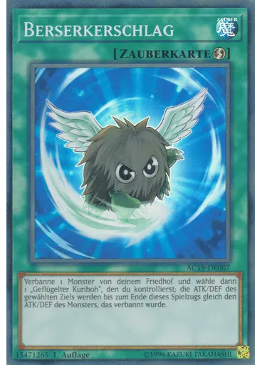 Berserkerschlag — Yu-Gi-Oh! Advent Calendar (2019)