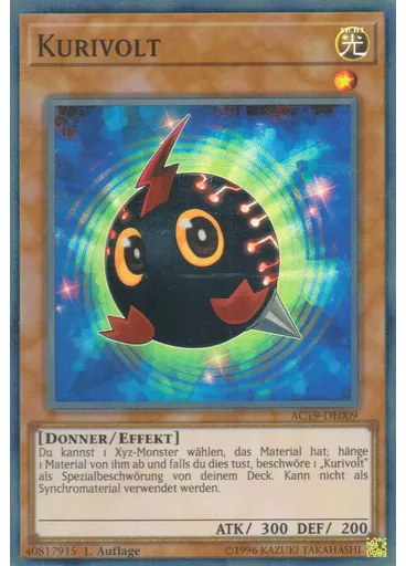 Kurivolt — Yu-Gi-Oh! Advent Calendar (2019)