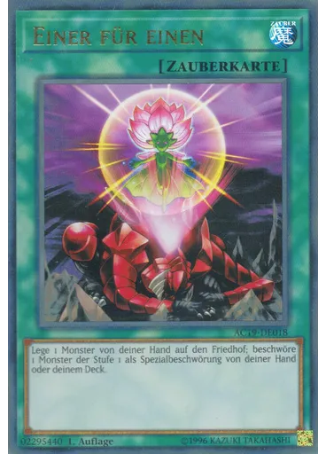 Einer für einen — Yu-Gi-Oh! Advent Calendar (2019)