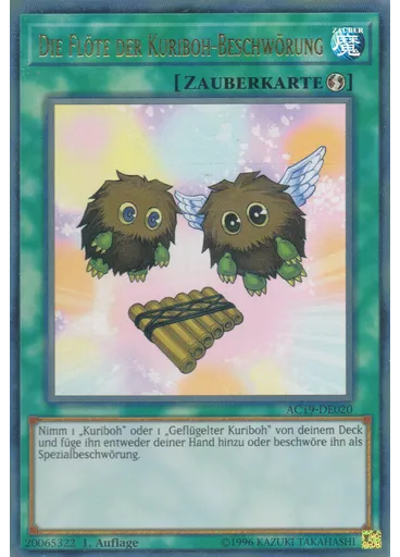 Die Flöte der Kuriboh-Beschwörung