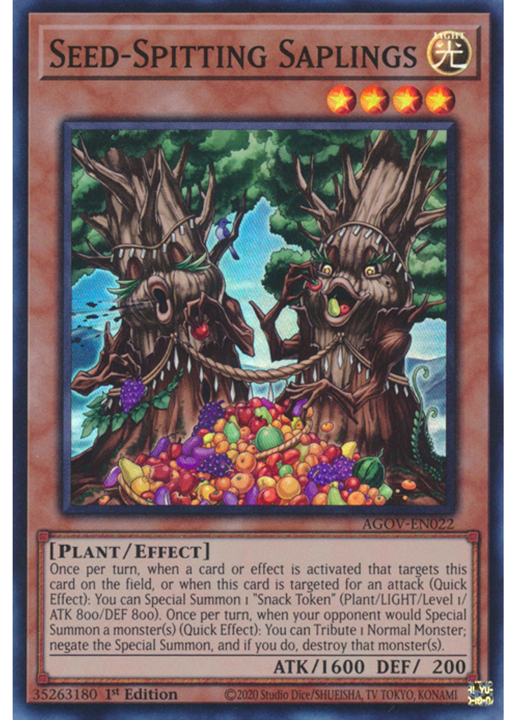 Seed-Spitting Saplings