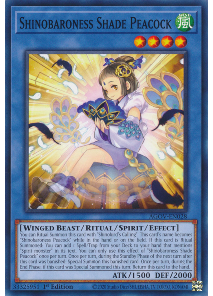 Shinobaroness Shade Peacock