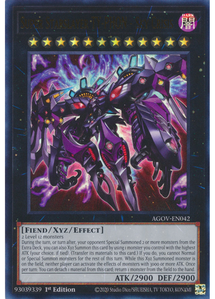 Super Starslayer TY-PHON - Sky Crisis