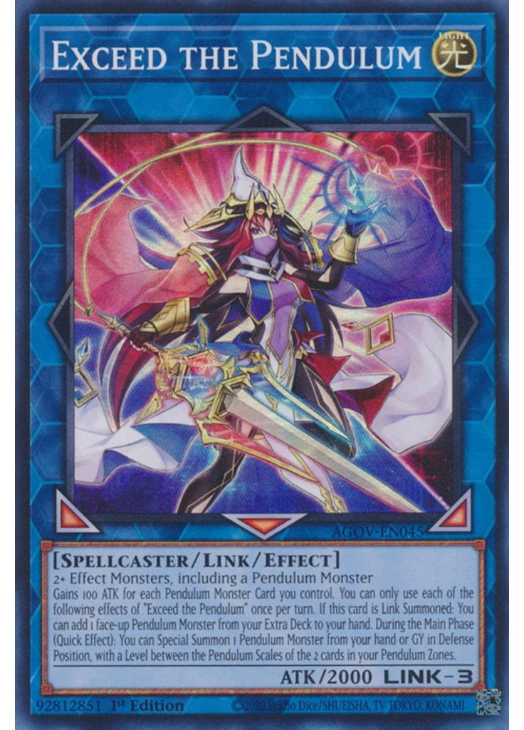 Exceed the Pendulum