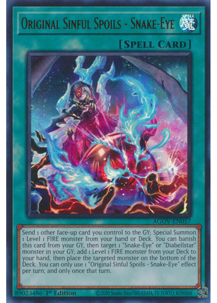 Original Sinful Spoils - Snake-Eye