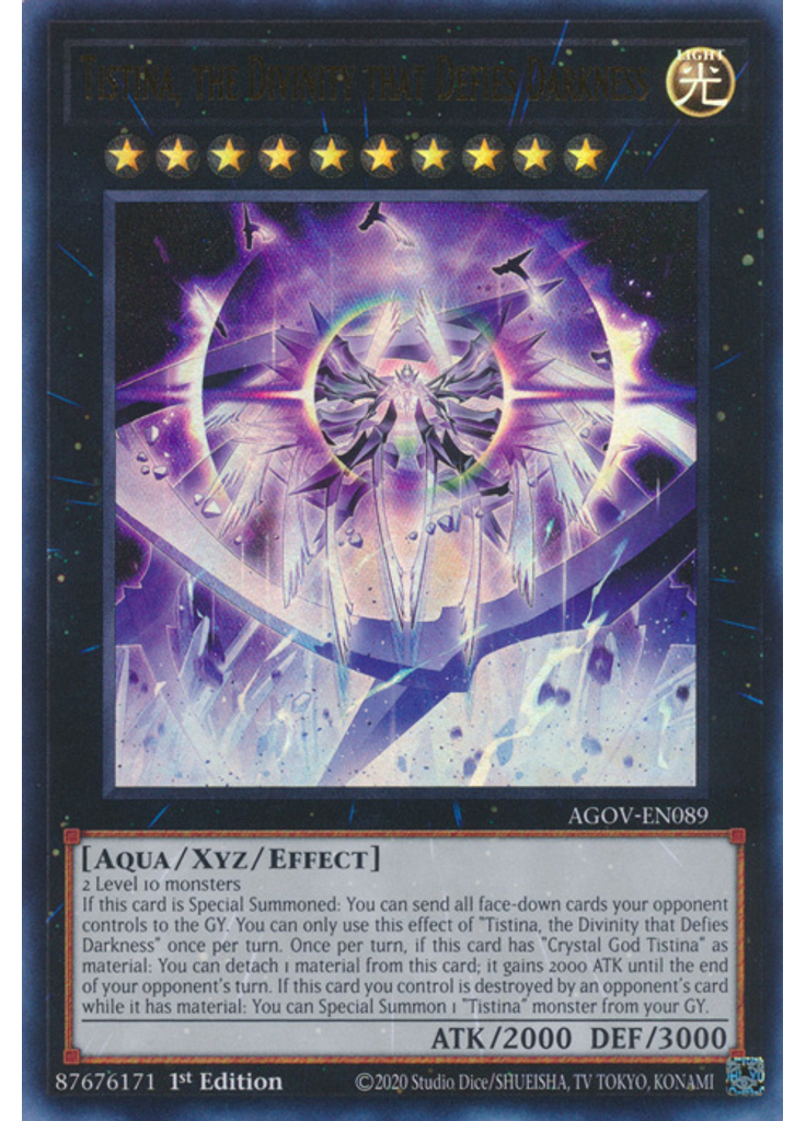 Tistina, the Divinity that Defies Darkness
