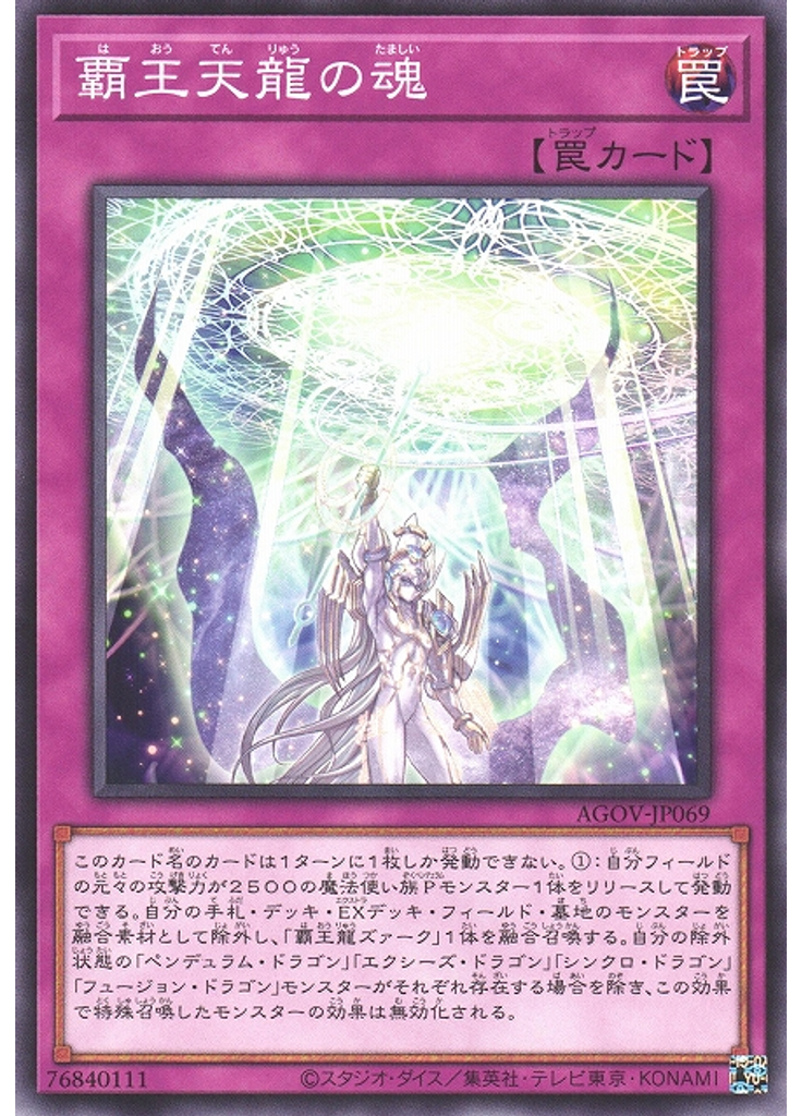 覇王天龍の魂