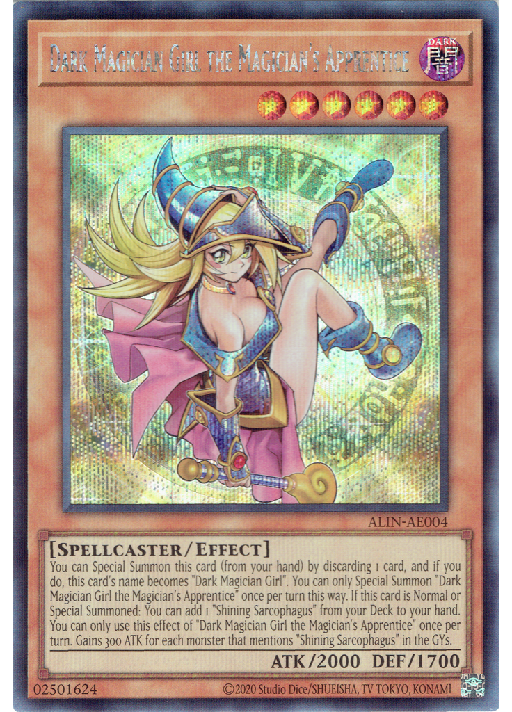 Dark Magician Girl the Magician's Apprentice (Secret Rare Unlimited)