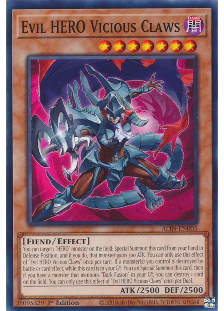 Evil HERO Vicious Claws