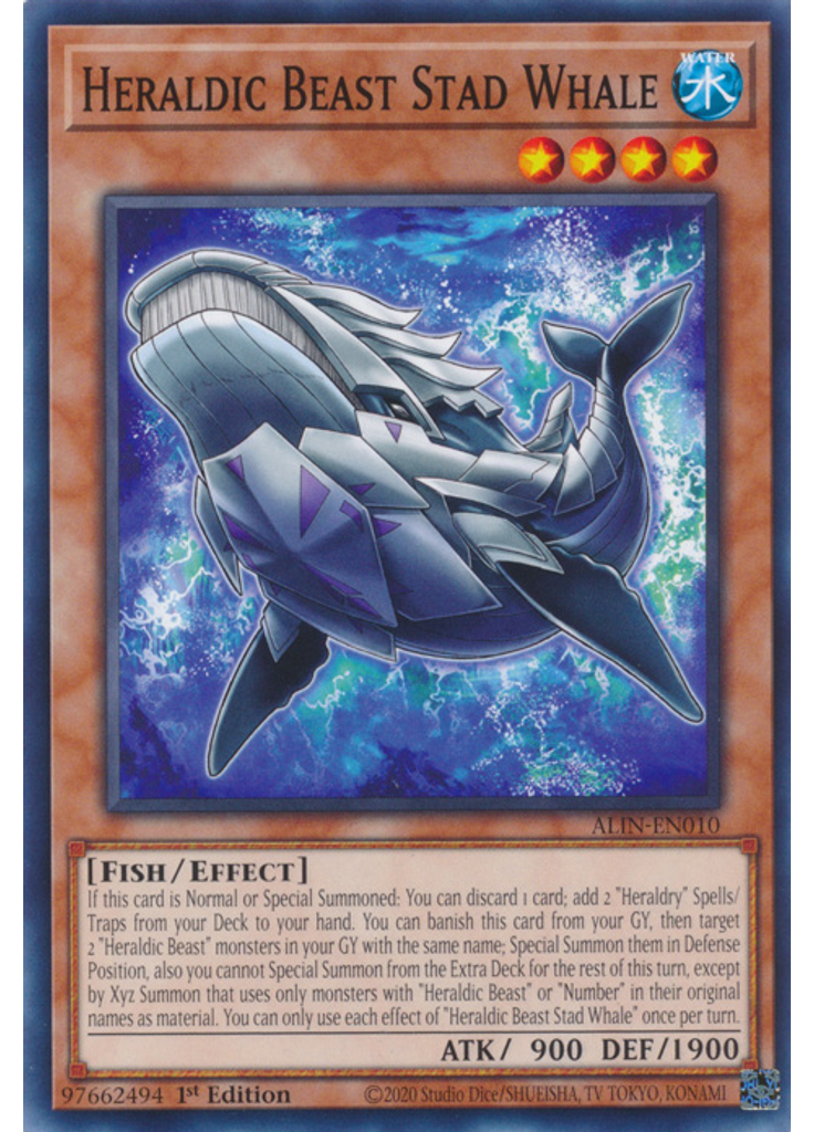 Heraldic Beast Stad Whale