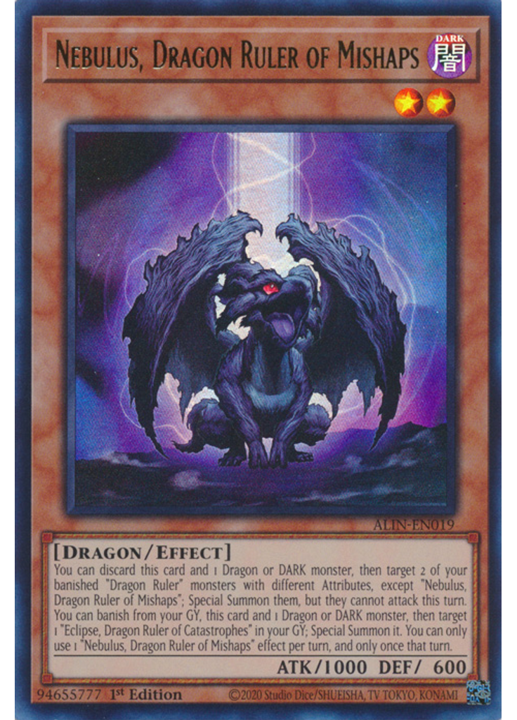 Nebulus, Dragon Ruler of Mishaps