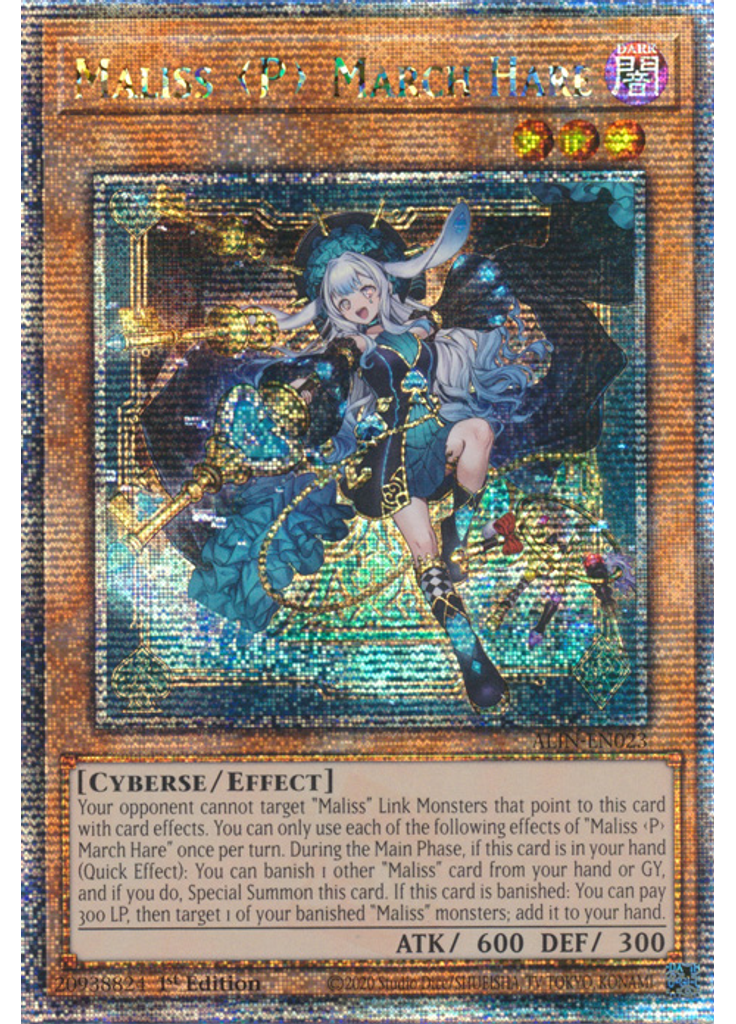Maliss  March Hare (Quarter Century Secret Rare 1st Edition)
